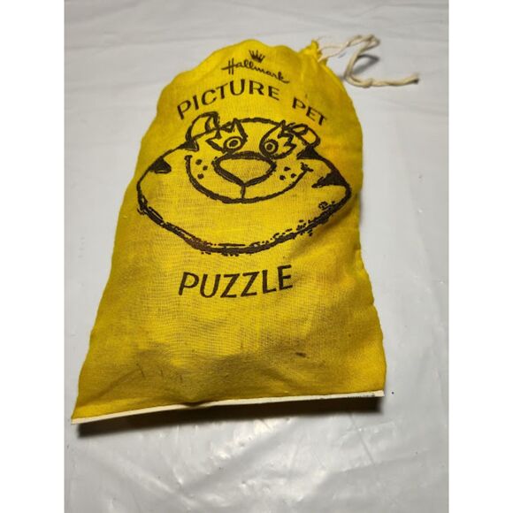 Vintage Hallmark Picture Pet Puzzle In A Bag - Picture 2 of 8